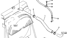 Трубка 208-03-11342 Komatsu