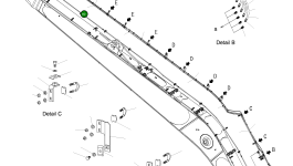 Трубка 207-70-KK820 Komatsu
