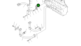 Трубка 208-62-67830 Komatsu