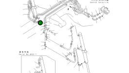 Трубка 23E-60-14250 Komatsu