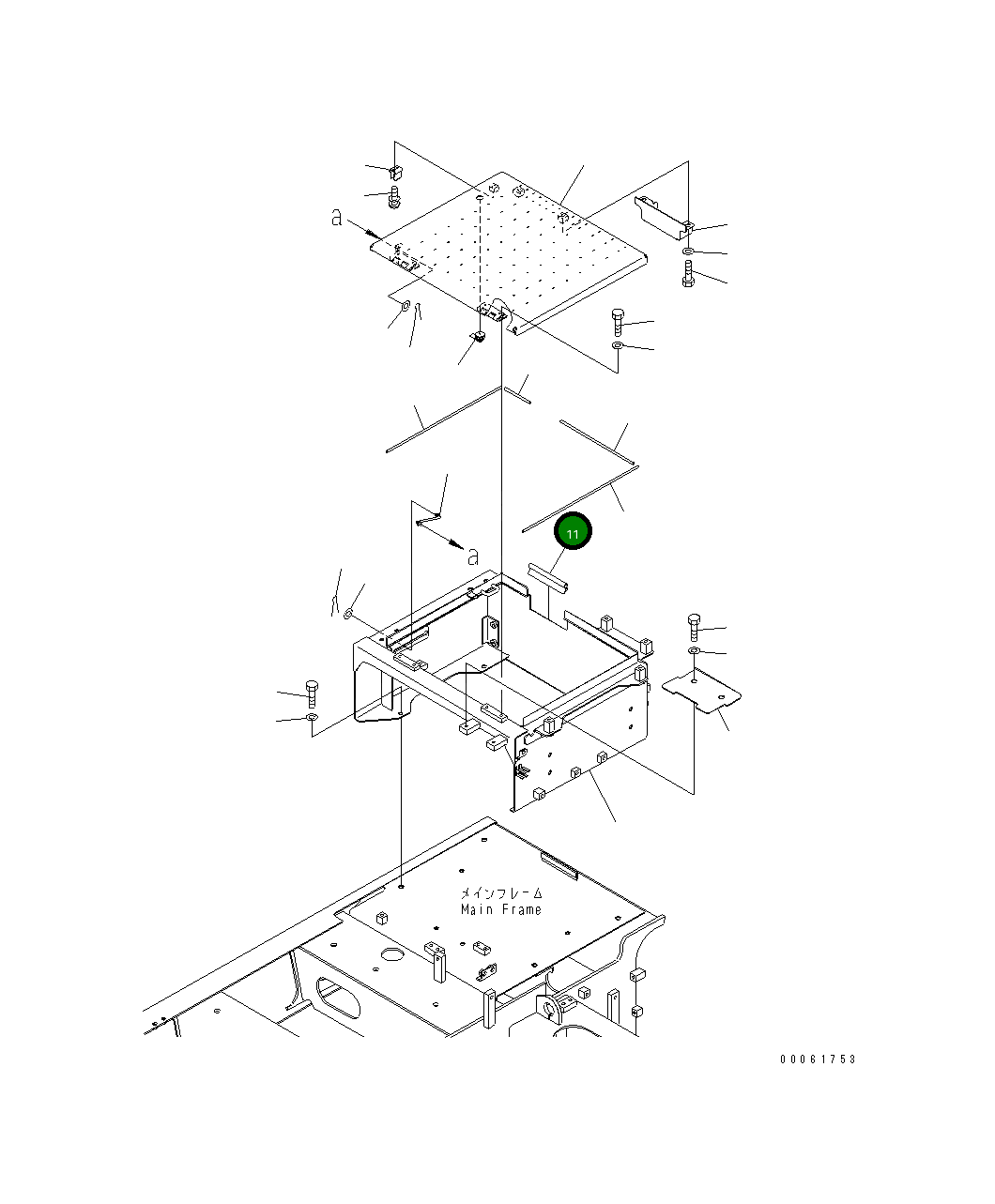 Уплотнение 8234-54-2770 Komatsu