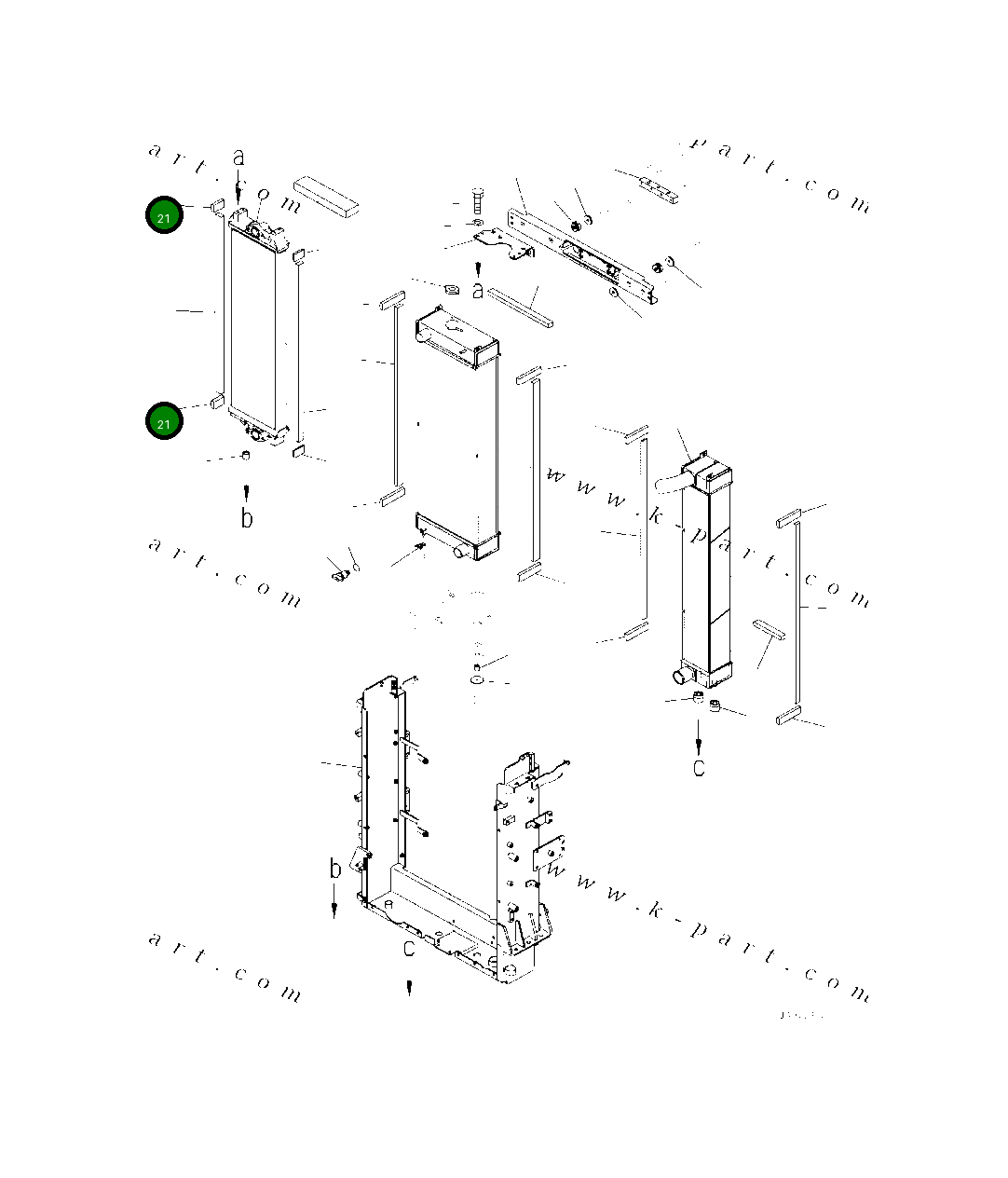 Уплотнение 418-03-62610 Komatsu