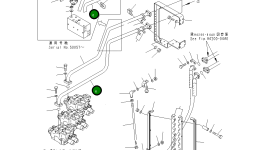 Трубка 42C-62-13582 Komatsu