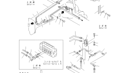 Трубка 23B-60-23250 Komatsu