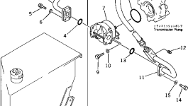 Трубка 363-62-15110 Komatsu