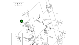 Трубка 209-64-12550 Komatsu
