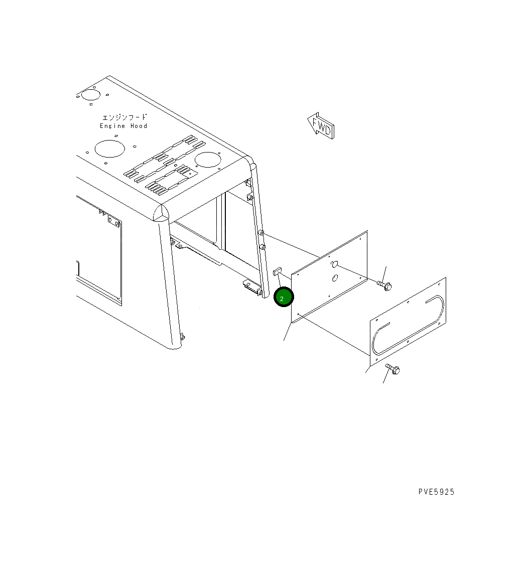 Уплотнение 415-Z96-2120 Komatsu