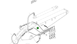 Труба 140-01433A Komatsu