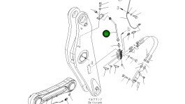 Трубка 421-S95-3380 Komatsu