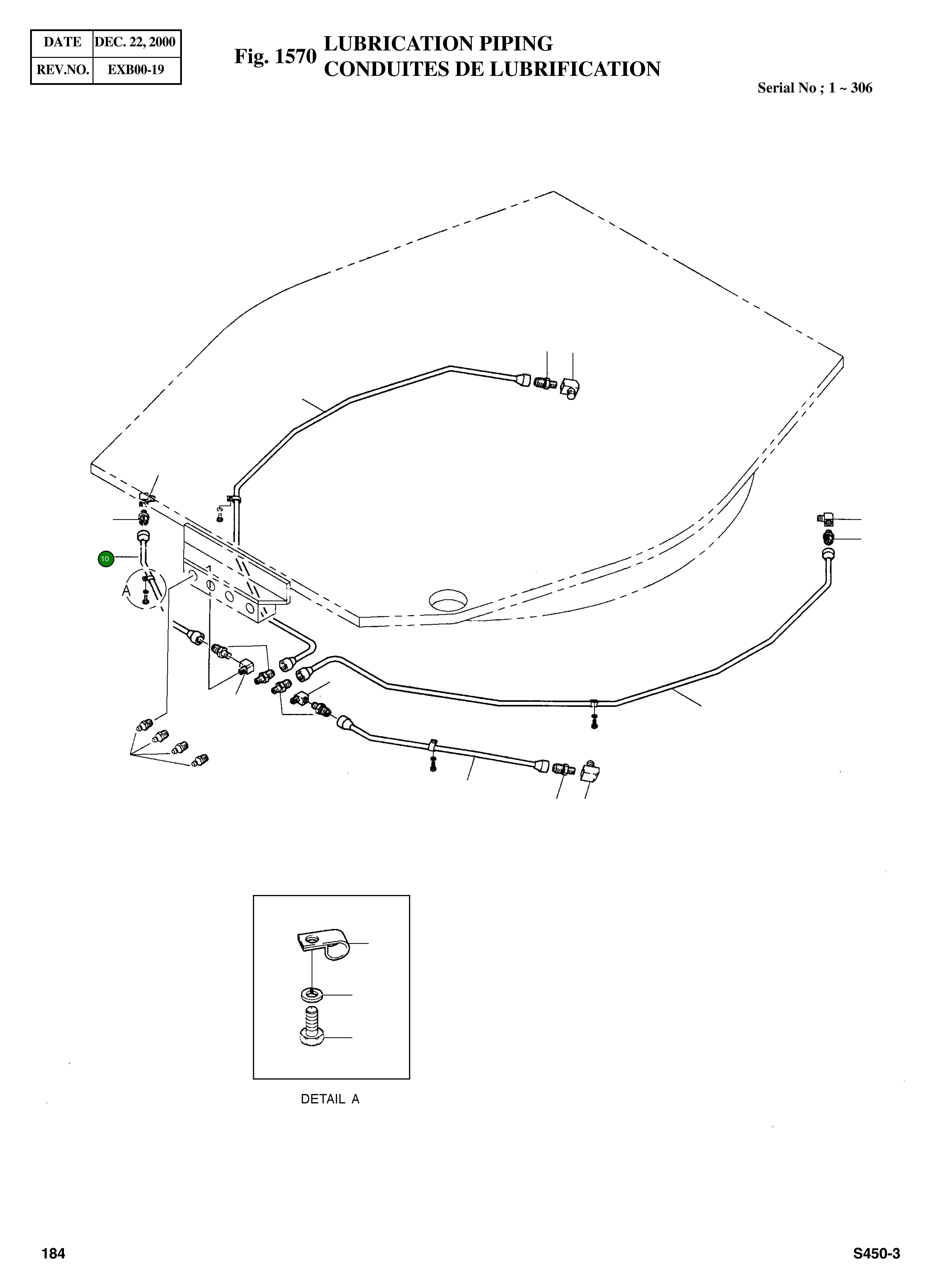 Труба 2183-4683A Komatsu