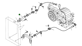 Труба 424-16-H1110 Komatsu