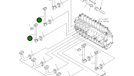 Трубка 208-62-65370 Komatsu