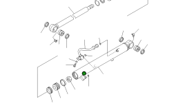 Трубка 707-86-R7600 Komatsu