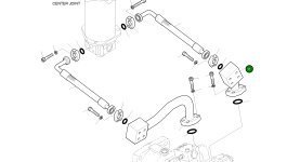 Труба 2140-1443 Komatsu