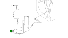 Трубка 427-16-21810 Komatsu