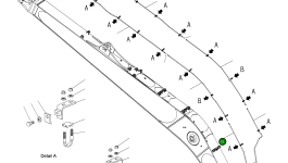 Трубка 207-62-KF570 Komatsu