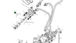 Топливная форсунка 4917240M91 Komatsu