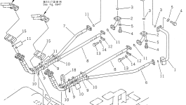 Шланг 262-60-24810 Komatsu