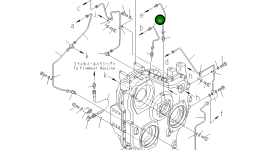 Трубка 209-38-K1030 Komatsu