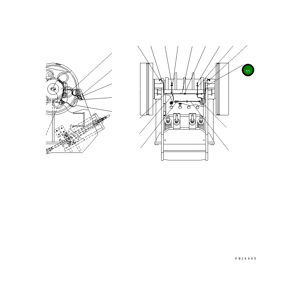 Трубка 8248-70-5930 Komatsu