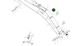 Стрела 208-70-61150 Komatsu