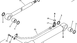 Цилиндр 362-63-22140 Komatsu