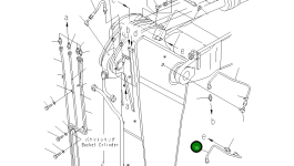 Трубка 209-70-75960 Komatsu