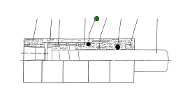 Уплотнительное кольцо S8000250 Komatsu