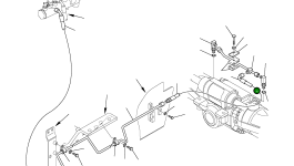 Труба 395-43-11160 Komatsu