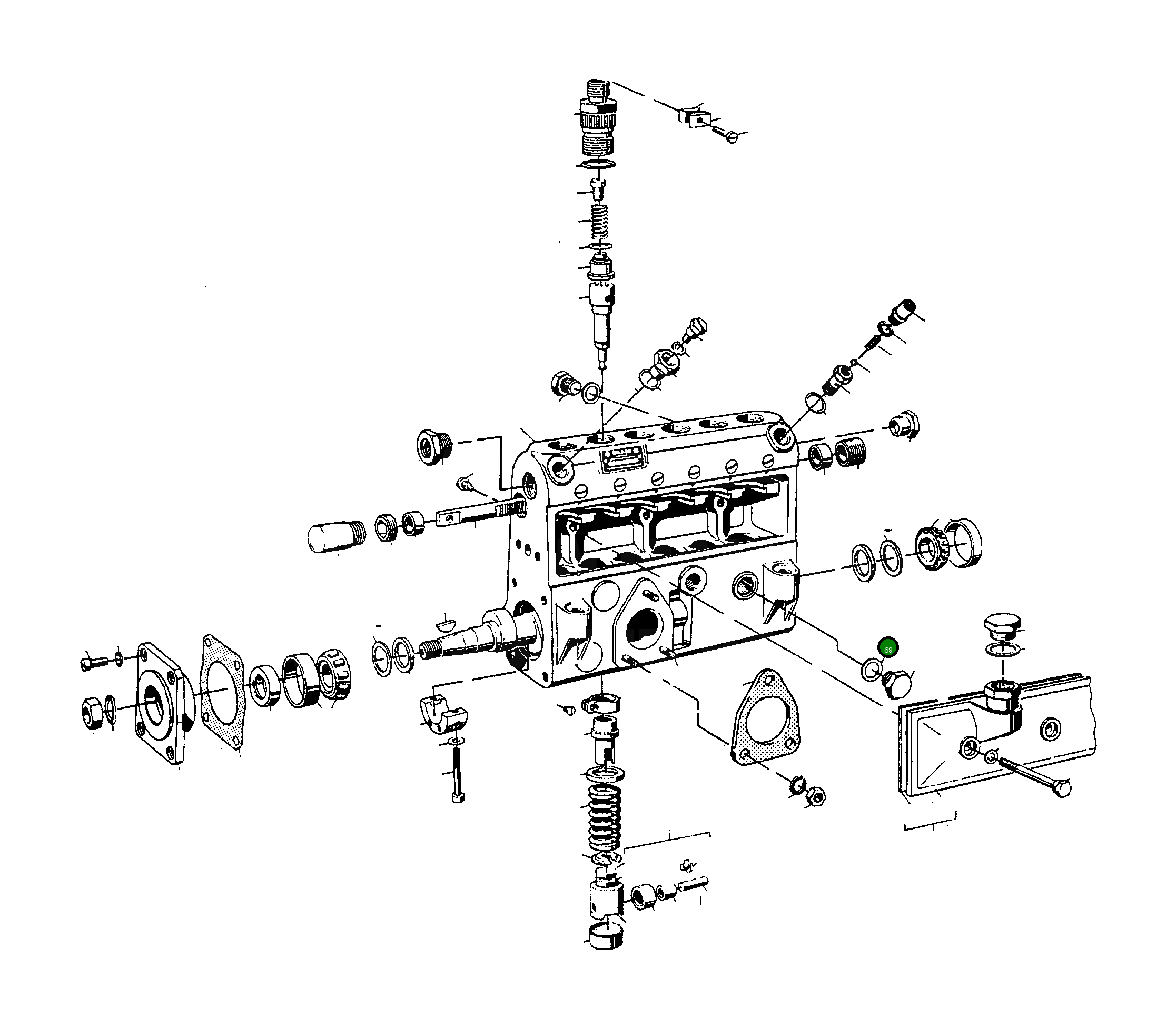 Уплотнение 4910306M1 Komatsu