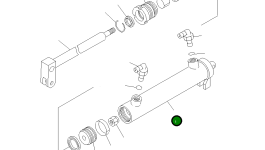 Цилиндр 707-11-50190 Komatsu