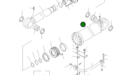 Цилиндр 721-13-18150 Komatsu