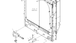 Трубка 425-03-33821 Komatsu