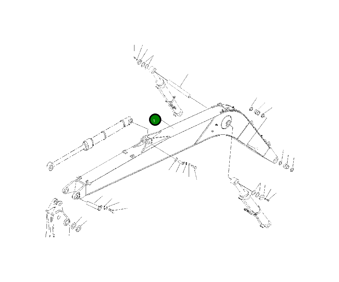 Стрела 203-70-83310 Komatsu