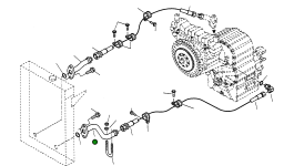 Труба 424-16-H1120 Komatsu