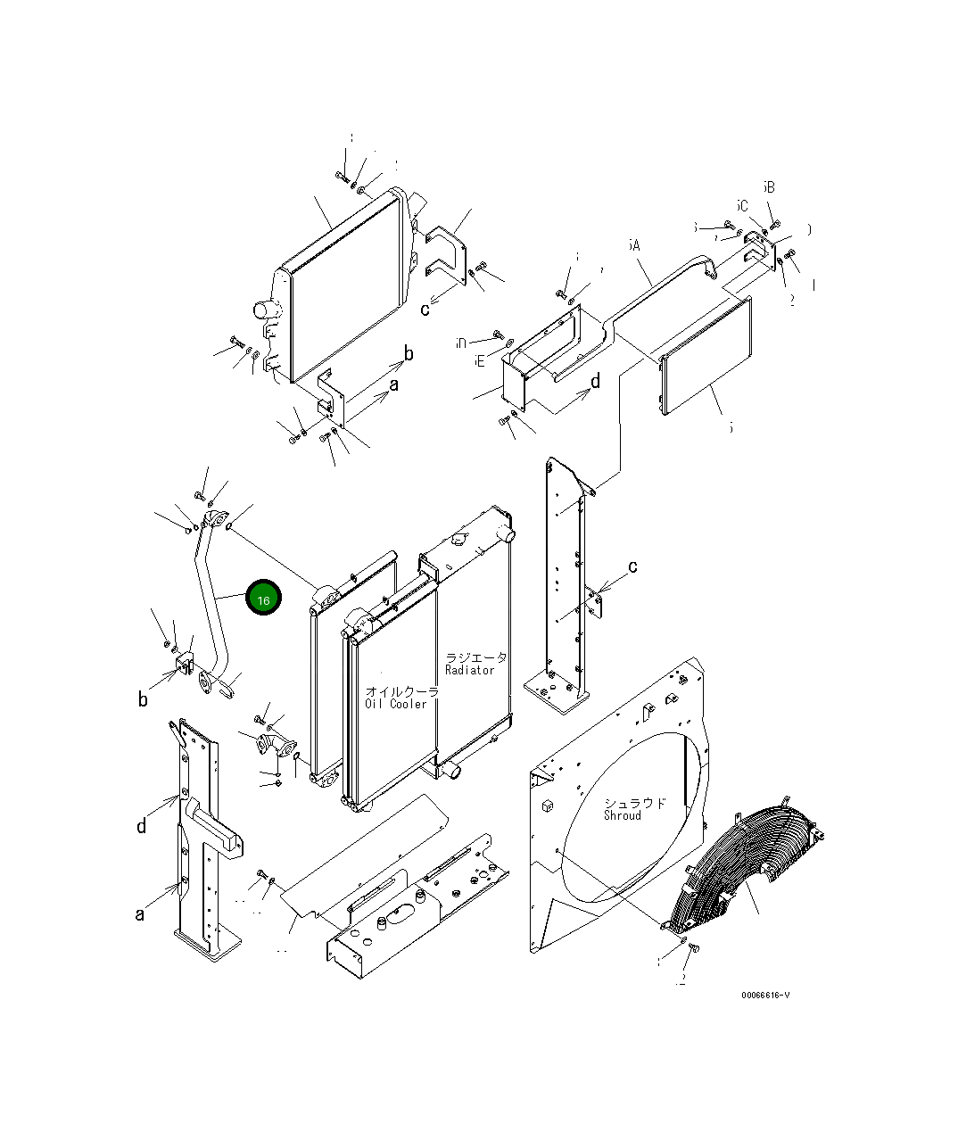 Трубка 208-03-75410 Komatsu