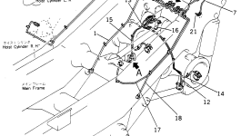 Трубка 568-52-11270 Komatsu