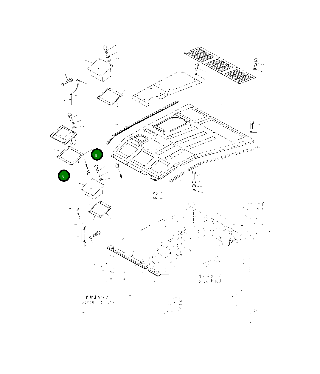 Уплотнение 425-54-52821 Komatsu