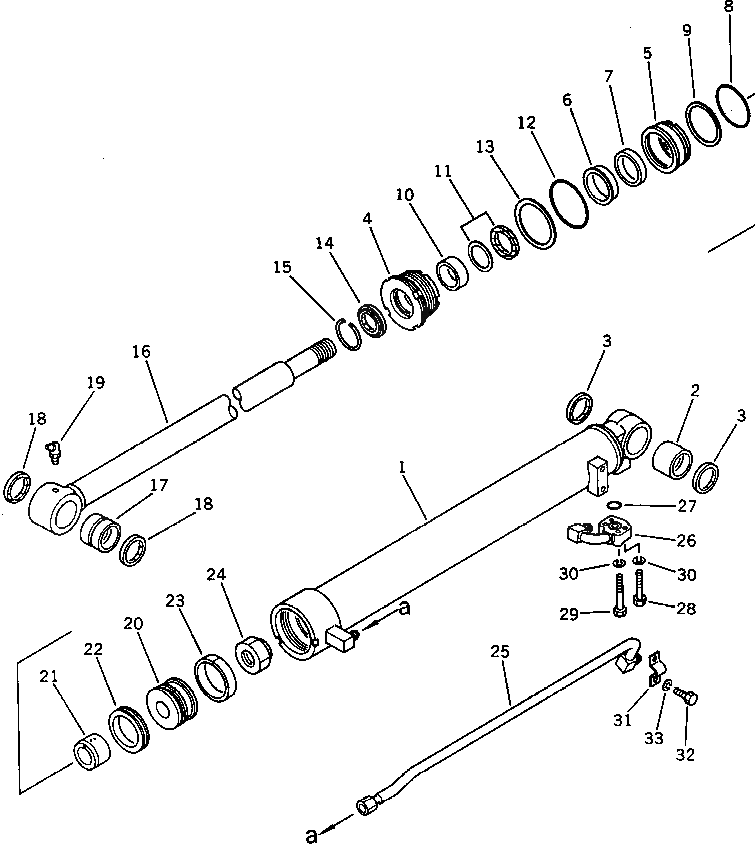 Втулка 707-71-30720 Komatsu