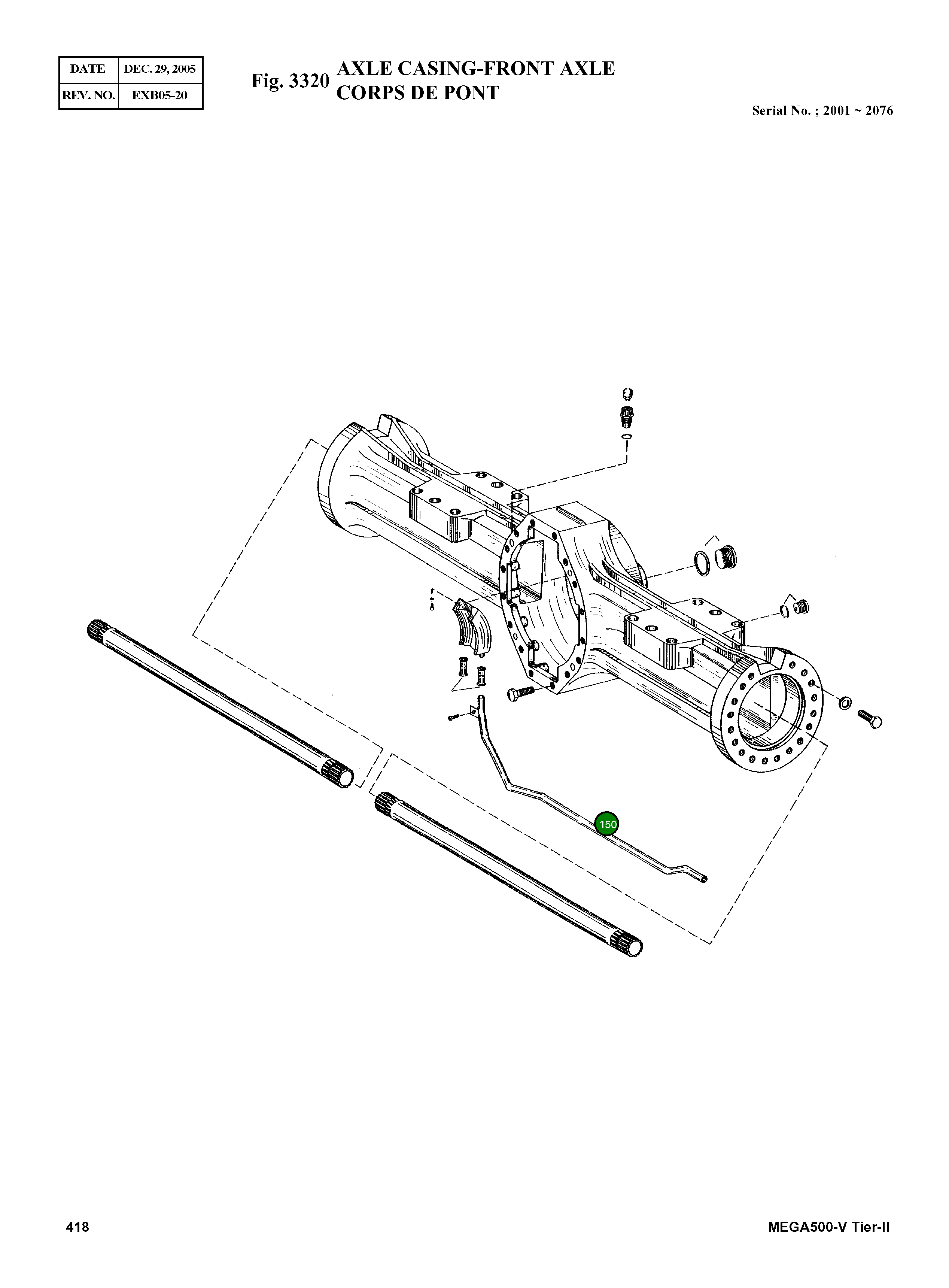 Труба 4474 309 179 Komatsu