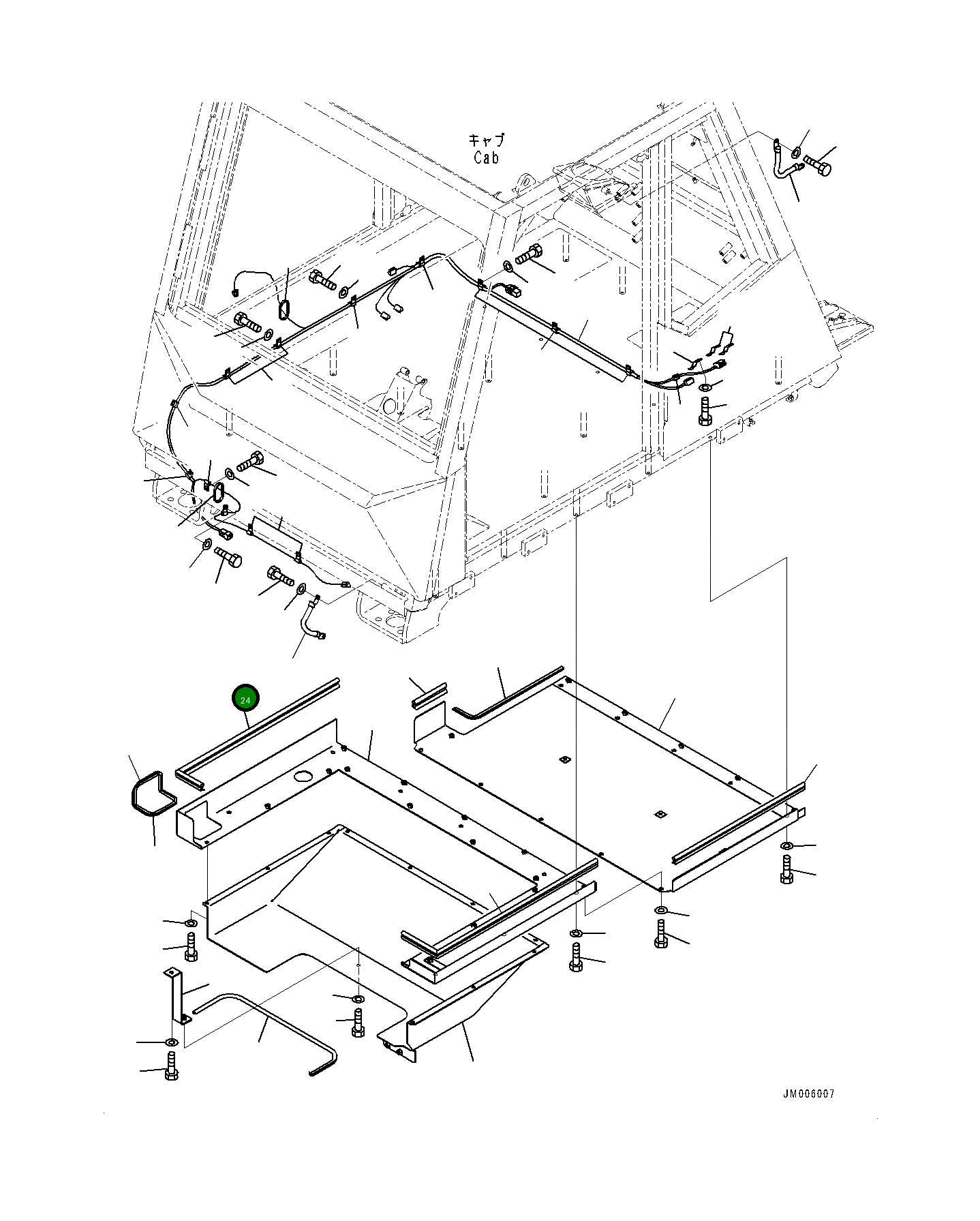 Уплотнение 561-54-82240 Komatsu
