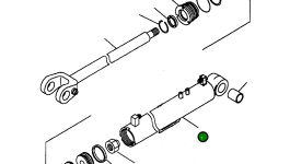 Цилиндр 721-11-11670 Komatsu