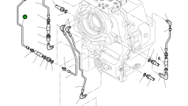 Труба CA0140305 Komatsu