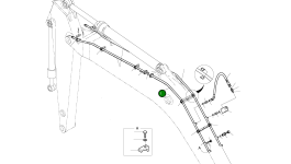 Труба 140-00693 Komatsu