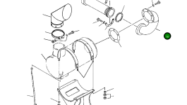 Трубка 209-01-12120 Komatsu