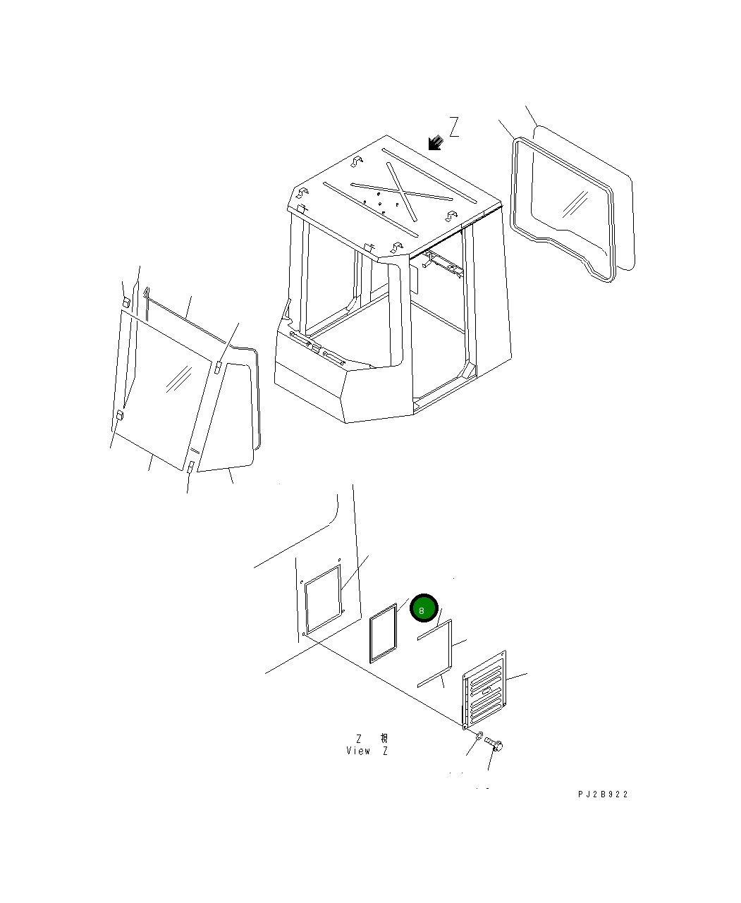 Уплотнение 428-56-21160 Komatsu