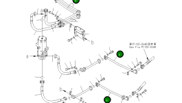 Трубка 21T-64-34111 Komatsu