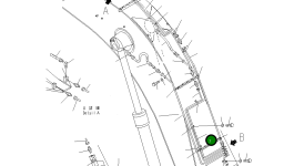 Трубка 209-70-77140 Komatsu