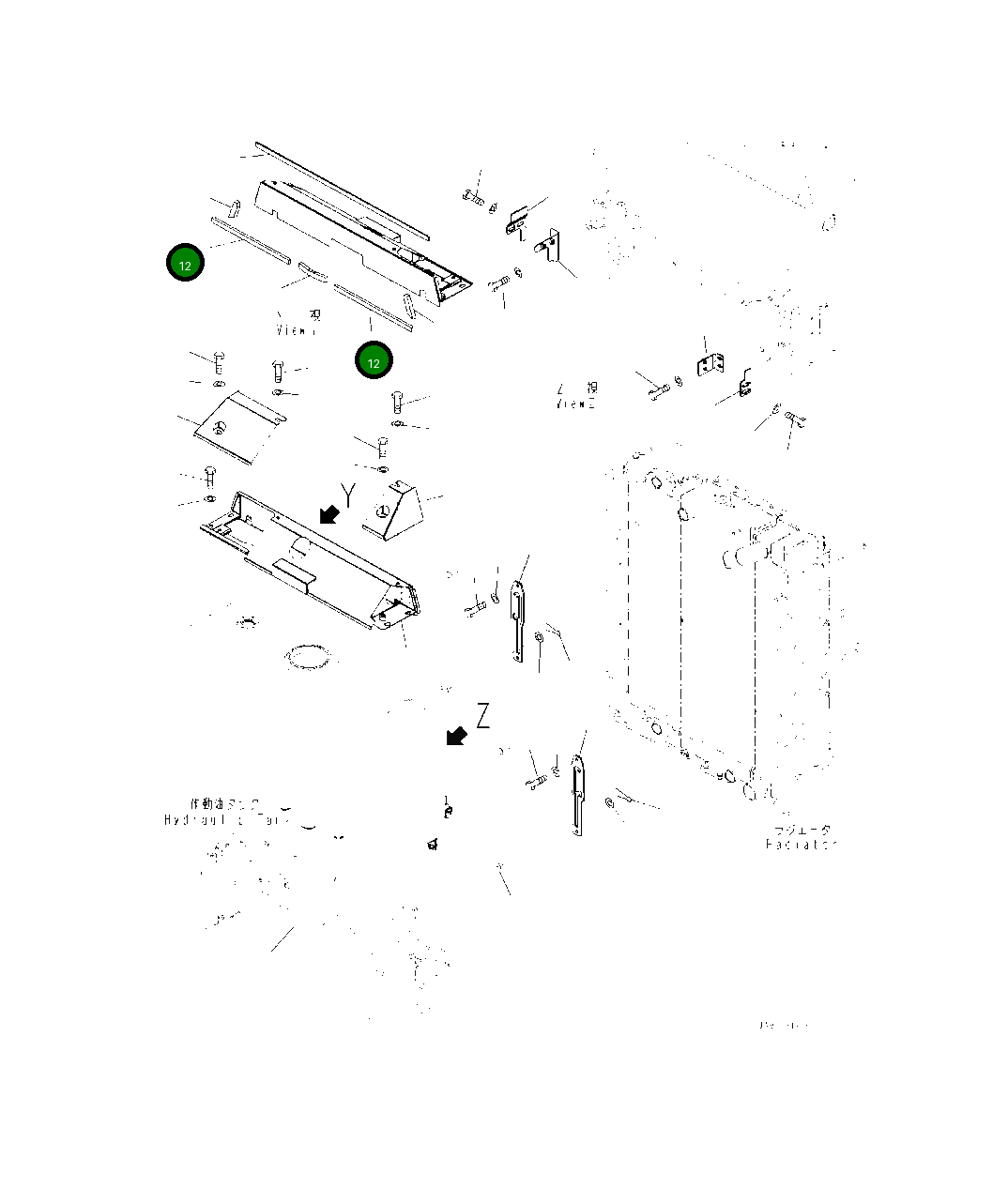 Уплотнение 418-54-62971 Komatsu