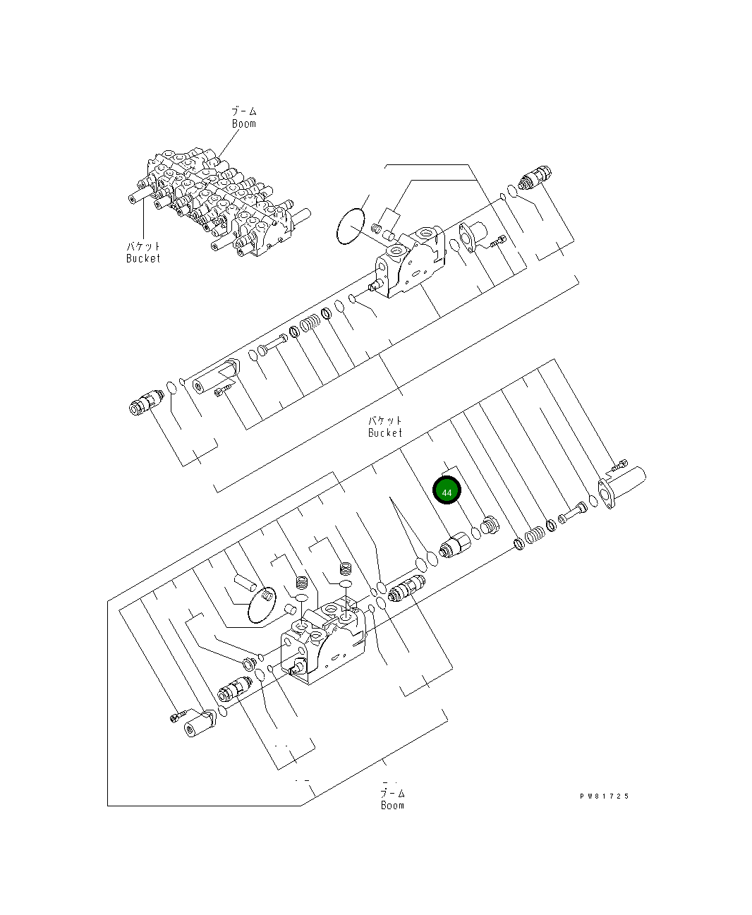 Уплотнительное кольцо YM172312-74770 Komatsu
